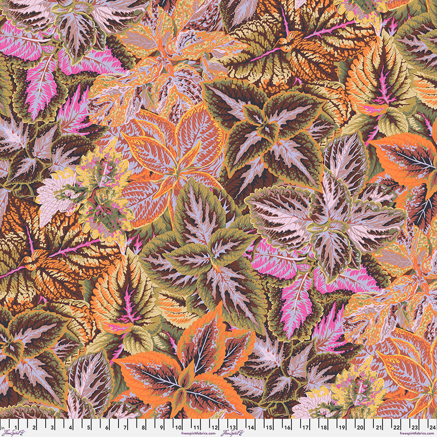 Bold Leaves - Brown || August 2025 - FreeSpirit Fabrics