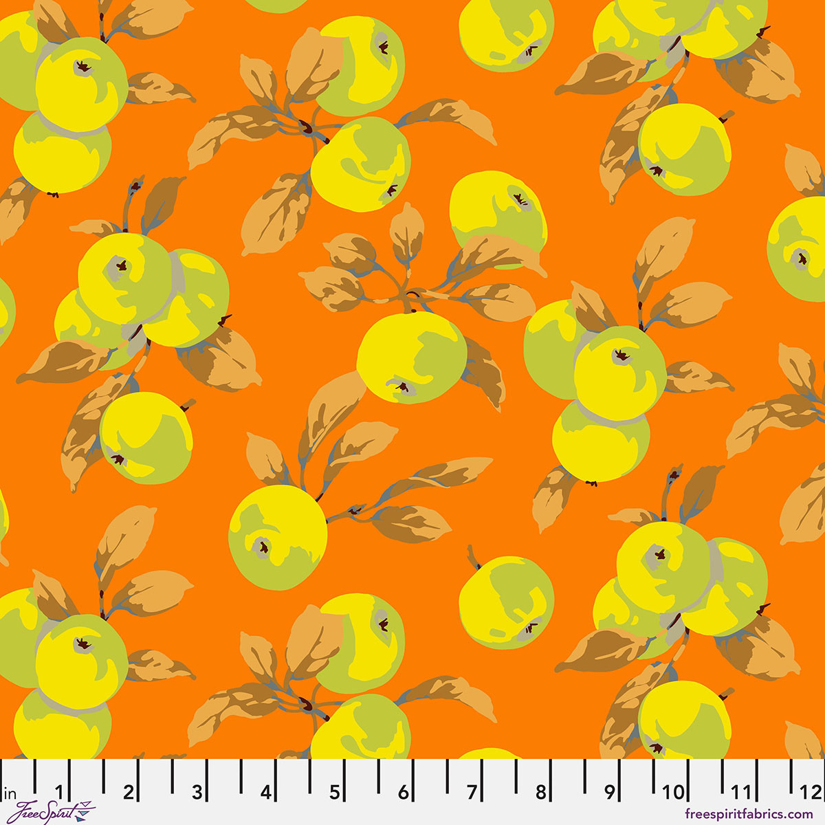 Apples - Orange || February 2027 - FreeSpirit Fabrics
