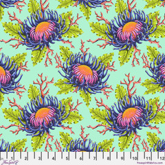 Friends & Anemones - Seafoam || Floral Reef