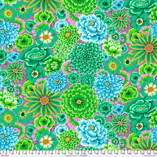 FreeSpirit Fabrics | Paisley Jungle - Green| Kaffe Fassett