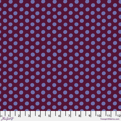 FreeSpirit Fabrics, Spot - Plum