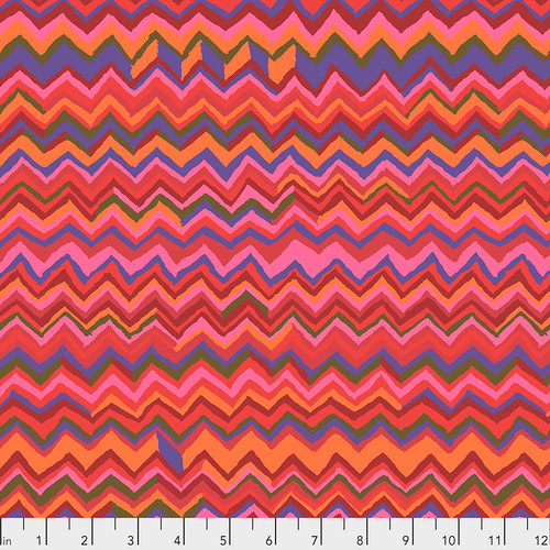 FreeSpirit Fabrics | Zig Zag - Warm| Kaffe Fassett Collective