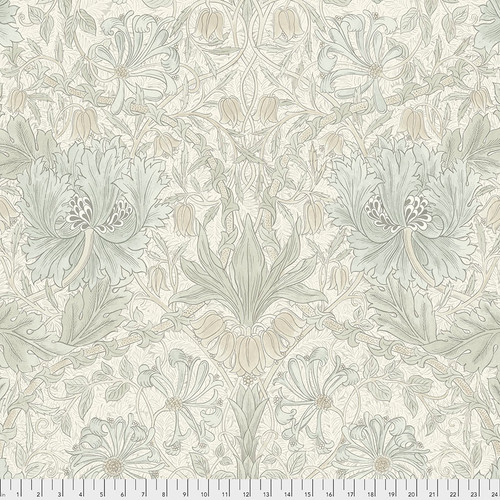 Pure Honeysuckle and Tulip - Ivory || Morris & Co. Pure Honeysuckle and Tulip - Ivory || Morris & Co.
