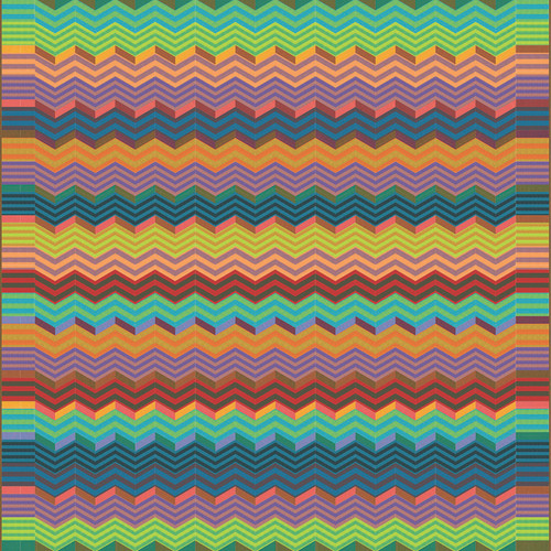 Kaffe Fassett - Rosita Zigzag Bright Quilt Kaffe Fassett - Rosita Zigzag Bright Quilt
