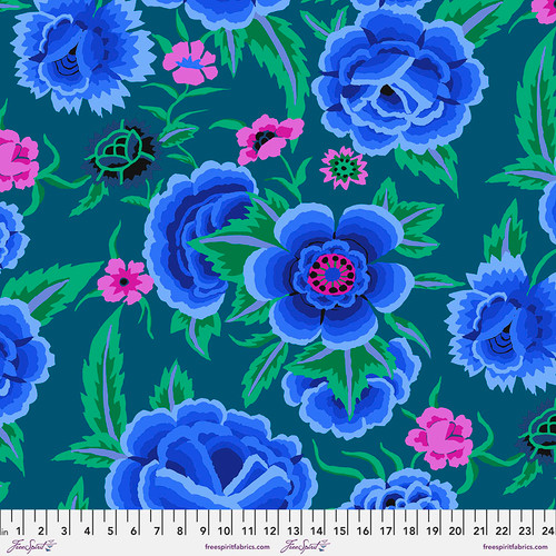 Embroidered Shawl - Blue || Stash Embroidered Shawl - Blue || Stash
