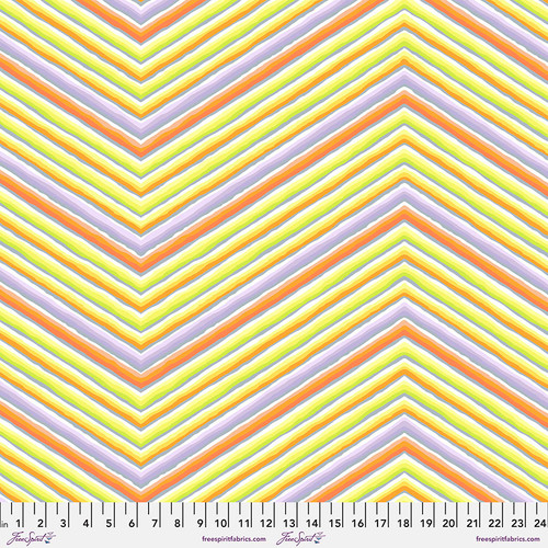 Chevron Stripe - Yellow || Kaffe: 85 And Fabulous
