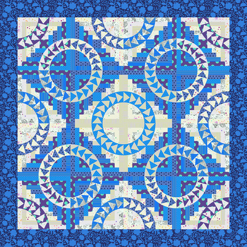 Tula Pink - The Beach House Quilt - Lakeview Tula Pink - The Beach House Quilt - Lakeview