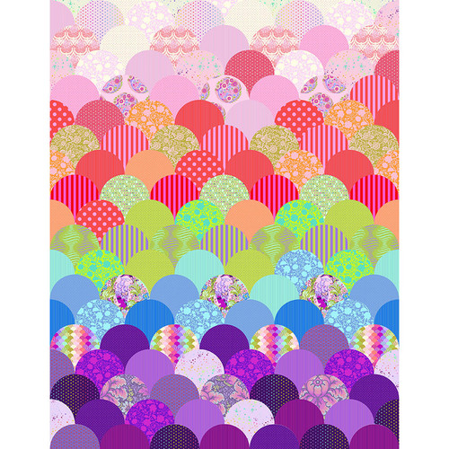 Tula Pink - Glam Clam Quilt with True Colors Tula Pink - Glam Clam Quilt with True Colors