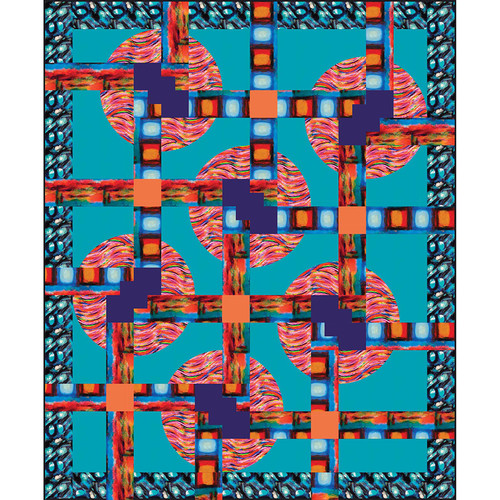 George Mendoza - Spin Class Quilt George Mendoza - Spin Class Quilt