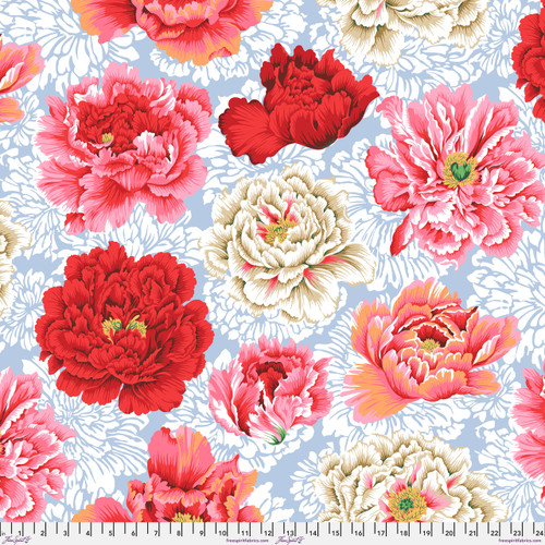 Backing Fabric - Brocade Peony - Natural || Kaffe Fassett Collective Quilt Backs Backing Fabric - Brocade Peony - Natural || Kaffe Fassett Collective Quilt Backs
