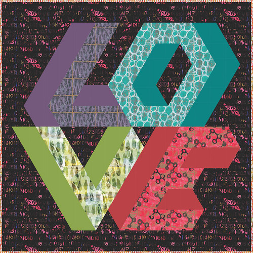 e bond - Love Triangle Quilt e bond - Love Triangle Quilt