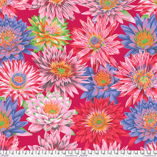 Tropical Water Lilies - Red || Stash Tropical Water Lilies - Red || Stash