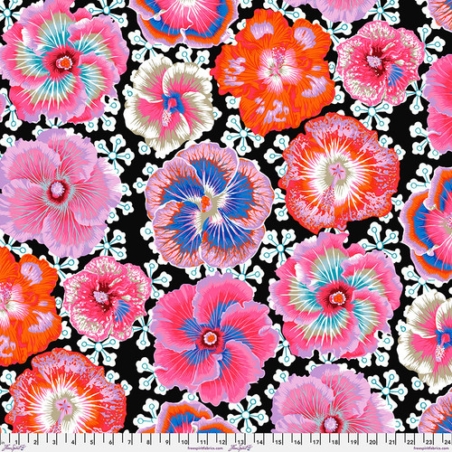 Floating Hibiscus - Contrast || Stash Floating Hibiscus - Contrast || Stash