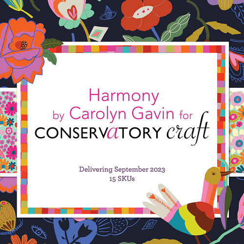 Harmony by Carolyn Gavin for Conservatory Craft Harmony by Carolyn Gavin for Conservatory Craft