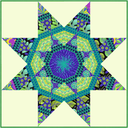 Jane Sassaman - Radiant Quilt Jane Sassaman - Radiant Quilt