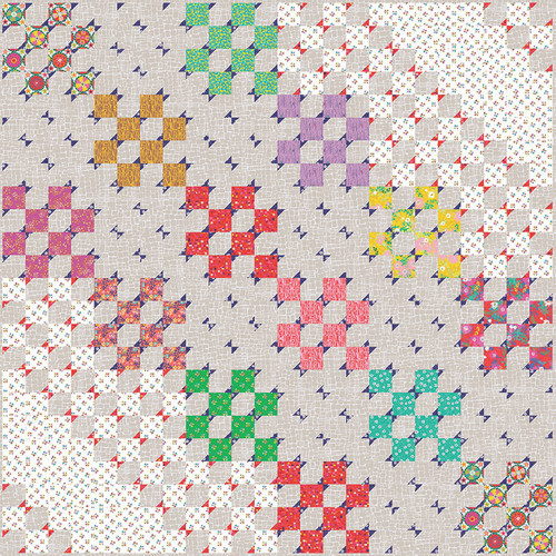 Victoria Findlay Wolfe - Block Tied Quilt Victoria Findlay Wolfe - Block Tied Quilt
