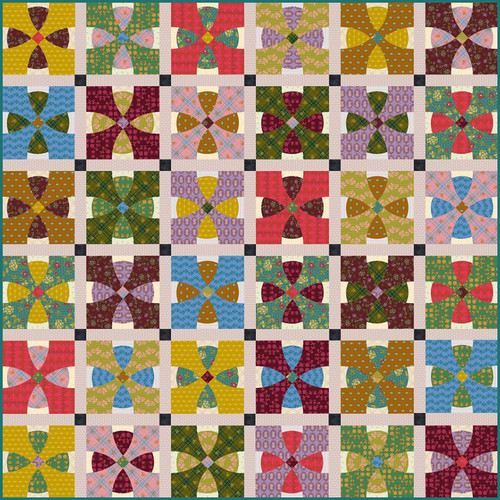 Sew Kind of Wonderful - Posh Snowball Quilt