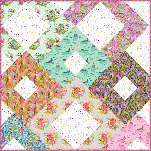 Tula Pink - Dandelion Wishes Quilt Tula Pink - Dandelion Wishes Quilt