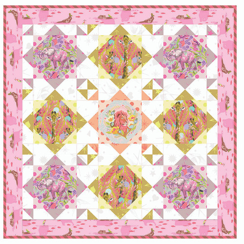 Tula Pink - Snuggle Time Quilt (Pink)
