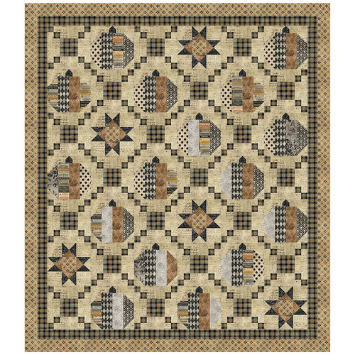 Tim Holtz - Pumpkin Spice Quilt Tim Holtz - Pumpkin Spice Quilt