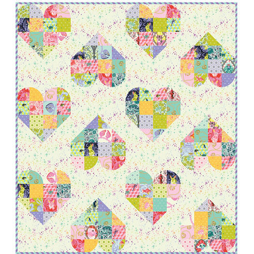 Tula Pink - Take Heart Quilt Tula Pink - Take Heart Quilt