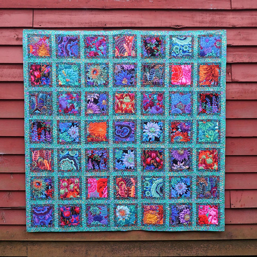 Kaffe Fassett Collective - Jewel Frame Quilt - Green Kaffe Fassett Collective - Jewel Frame Quilt - Green