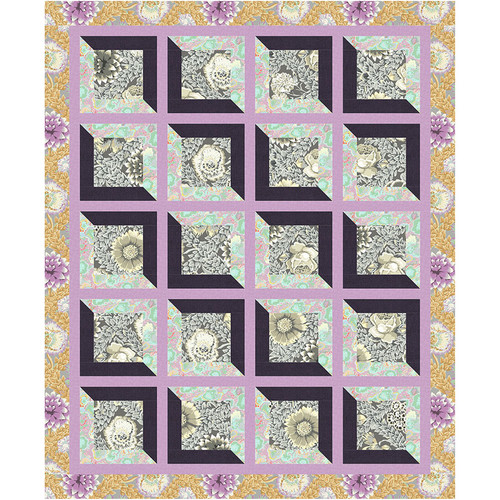 Kaffe Fassett Collective - Viewed Quilt - Pastel Border Kaffe Fassett Collective - Viewed Quilt - Pastel Border