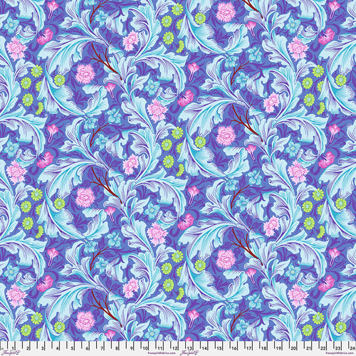 Kaffe Fassett x The Original Morris & Co. | Leicester - Cobalt