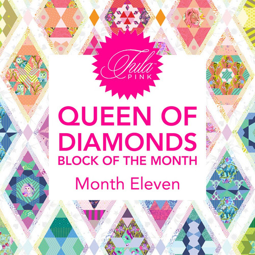 9b. Queen of Diamonds Block of the Month: Month Eleven