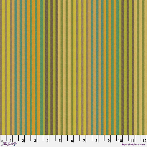 Broad Stripe - Azure || Woven Stripes - FreeSpirit Fabrics