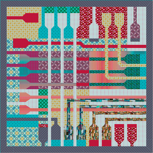 Billy Reue - Microchip Quilt Billy Reue - Microchip Quilt