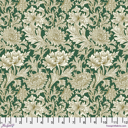 Chrysanthemum Toile - Forest || The Oxford Holiday Collection Chrysanthemum Toile - Forest || The Oxford Holiday Collection