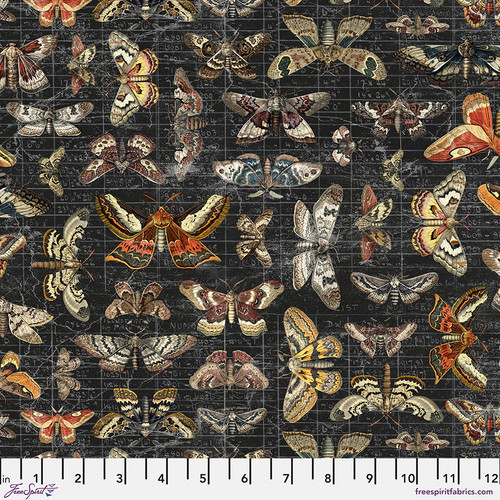 Halloween Moth Study - Halloween || Tim Holtz Palette Seasonal Halloween Moth Study - Halloween || Tim Holtz Palette Seasonal