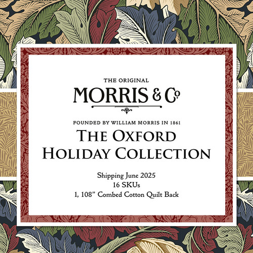 The Oxford Holiday Collection by The Original Morris & Co. The Oxford Holiday Collection by The Original Morris & Co.