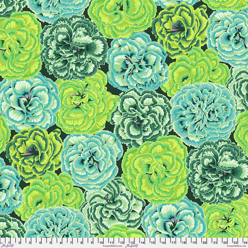 Picotee Carnations - Green || August 2025 Picotee Carnations - Green || August 2025
