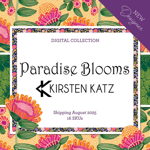 Paradise Blooms by Kirsten Katz Paradise Blooms by Kirsten Katz