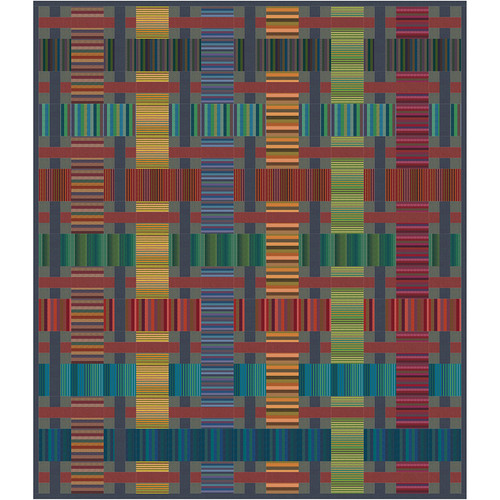 Kaffe Fassett - The Jonah Quilt - Stripes Kaffe Fassett - The Jonah Quilt - Stripes