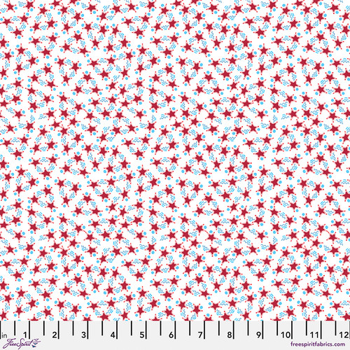 Stars, Stripes & Squiggles - White || Happy Birthday, America Stars, Stripes & Squiggles - White || Happy Birthday, America