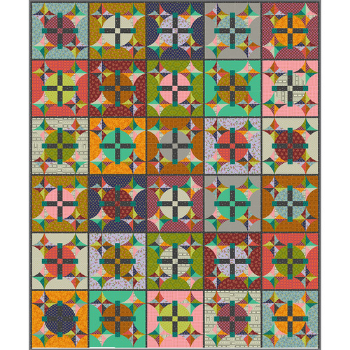 Sew Kind of Wonderful - Attic Windows Quilt