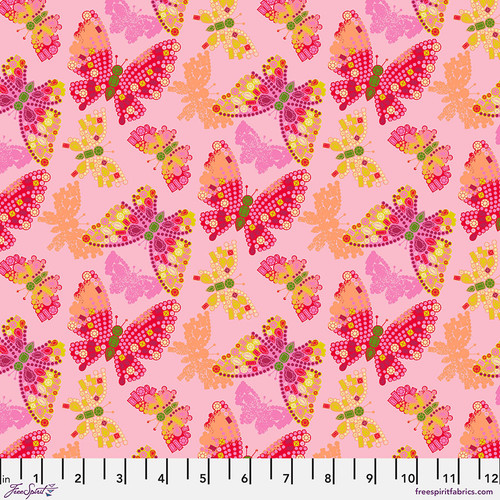 Butterfly Brooch - Pink || Market Days