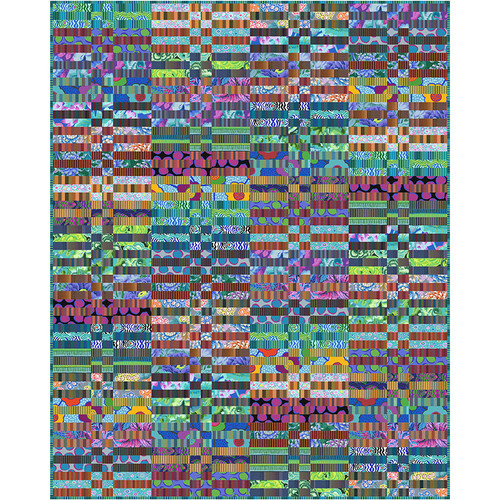 Kaffe Fassett Collective - Great Fences - Cool