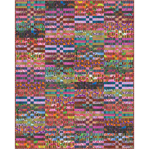 Kaffe Fassett Collective - Great Fences - Hot