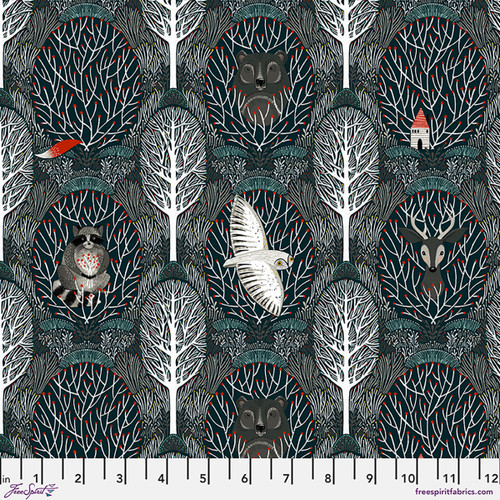 Woodland Friends - Navy