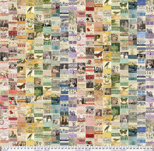 Multi Collage Canvas - Multi || Palette Canvas Cloth Multi Collage Canvas - Multi || Palette Canvas Cloth