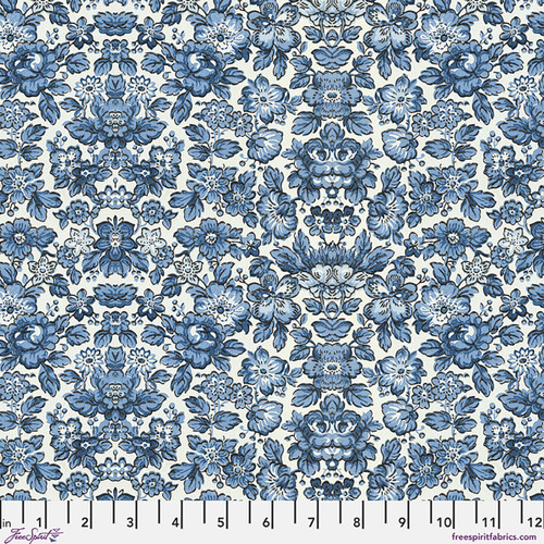 Indigo Wallpaper Canvas - Indigo || Palette Canvas Cloth