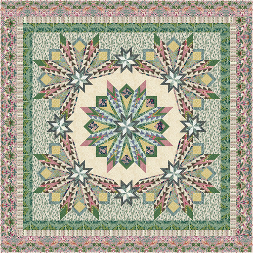 The Original Morris & Co. - Garden Dance Quilt The Original Morris & Co. - Garden Dance Quilt