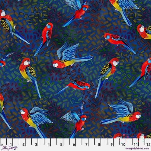 Rosellas - Midnight || Birds of a Feather