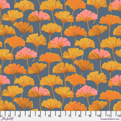 Gingko - Slate || Golden Harvest