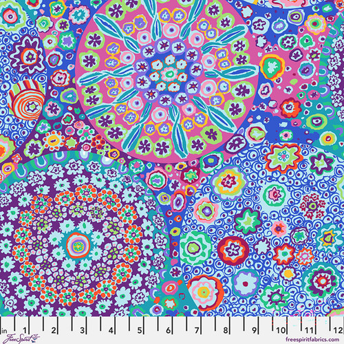 Millefiore - Aqua || Kaffe Fassett Cotton Lawn