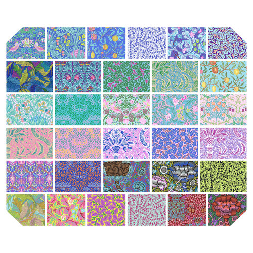 Kaffe x Morris & Co. - 10" Charm Pack || Saturday Stash